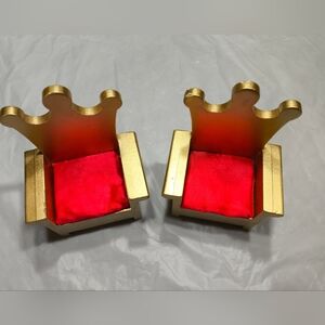Royal Princess Throne Chairs (2) Barbie Size